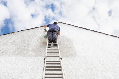 Peinture extérieure à Frontenas — façades et ravalement